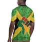 Marcus Garvey Rugby Jersey Jamaican Flag Theme African Fist Civil Rights Symbol Pan African Tribute Design TS04