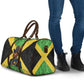 Marcus Garvey Travel Bag Jamaican Flag Theme African Fist Civil Rights Symbol Pan African Tribute Design - African Pride