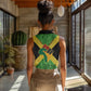 Marcus Garvey Women Sleeveless Polo Shirt Jamaican Flag Theme African Fist Civil Rights Symbol Pan African Tribute Design - African Pride