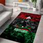 Marcus Garvey Area Rug Collage Design Progress Is the Attraction Quote Pan African Movement Tribute - African Pride