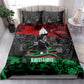 Marcus Garvey Bedding Set Collage Design Progress Is the Attraction Quote Pan African Movement Tribute - African Pride