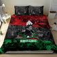 Marcus Garvey Bedding Set Collage Design Progress Is the Attraction Quote Pan African Movement Tribute - African Pride