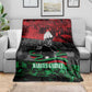 Marcus Garvey Blanket Collage Design Progress Is the Attraction Quote Pan African Movement Tribute - African Pride