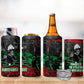 Marcus Garvey 4 in 1 Can Cooler Tumbler Collage Design Progress Is the Attraction Quote Pan African Movement Tribute - African Pride