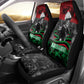 Marcus Garvey Car Seat Cover Collage Design Progress Is the Attraction Quote Pan African Movement Tribute - African Pride