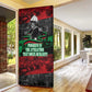 Marcus Garvey Door Cover Collage Design Progress Is the Attraction Quote Pan African Movement Tribute - African Pride