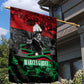 Marcus Garvey Garden Flag Collage Design Progress Is the Attraction Quote Pan African Movement Tribute - African Pride