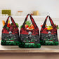 Marcus Garvey Grocery Bag Collage Design Progress Is the Attraction Quote Pan African Movement Tribute - African Pride