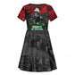 Marcus Garvey Kid Short Sleeve Dress Collage Design Progress Is the Attraction Quote Pan African Movement Tribute TS04