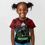 Marcus Garvey Kid T shirt Collage Design Progress Is the Attraction Quote Pan African Movement Tribute TS04