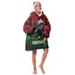Marcus Garvey Kid Wearable Blanket Hoodie Collage Design Progress Is the Attraction Quote Pan African Movement Tribute - African Pride