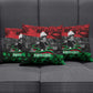 Marcus Garvey Pillow Cover Collage Design Progress Is the Attraction Quote Pan African Movement Tribute - African Pride