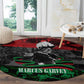 Marcus Garvey Round Carpet Collage Design Progress Is the Attraction Quote Pan African Movement Tribute - African Pride