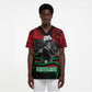 Marcus Garvey Scrub Top Collage Design Progress Is the Attraction Quote Pan African Movement Tribute - African Pride