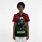 Marcus Garvey Scrub Top Collage Design Progress Is the Attraction Quote Pan African Movement Tribute - African Pride