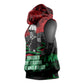 Marcus Garvey Sleeveless Hoodie Collage Design Progress Is the Attraction Quote Pan African Movement Tribute - African Pride