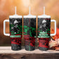 Marcus Garvey Tumbler With Handle Collage Design Progress Is the Attraction Quote Pan African Movement Tribute - African Pride