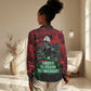 Marcus Garvey Women Casual Shirt Collage Design Progress Is the Attraction Quote Pan African Movement Tribute - African Pride
