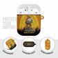 Marcus Garvey AirPods Case Yellow African Pattern Design Pan African Flag Civil Rights Movement Tribute - African Pride