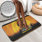 Marcus Garvey Bathroom Set Yellow African Pattern Design Pan African Flag Civil Rights Movement Tribute - African Pride