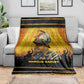 Marcus Garvey Blanket Yellow African Pattern Design Pan African Flag Civil Rights Movement Tribute - African Pride
