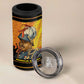 Marcus Garvey 4 in 1 Can Cooler Tumbler Yellow African Pattern Design Pan African Flag Civil Rights Movement Tribute - African Pride