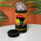 Marcus Garvey 4 in 1 Can Cooler Tumbler Yellow African Pattern Design Pan African Flag Civil Rights Movement Tribute - African Pride