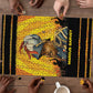 Marcus Garvey Puzzle Yellow African Pattern Design Pan African Flag Civil Rights Movement Tribute - African Pride