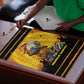 Marcus Garvey Puzzle Yellow African Pattern Design Pan African Flag Civil Rights Movement Tribute - African Pride