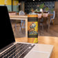 Marcus Garvey Skinny Tumbler Yellow African Pattern Design Pan African Flag Civil Rights Movement Tribute - African Pride