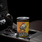 Marcus Garvey Tumbler Cup Yellow African Pattern Design Pan African Flag Civil Rights Movement Tribute - African Pride