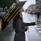 Marcus Garvey Umbrella Yellow African Pattern Design Pan African Flag Civil Rights Movement Tribute - African Pride