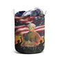Harriet Tubman Laundry Basket American Flag Background Underground Railroad Quote Powerful Civil Rights - African Pride