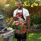 Harriet Tubman Apron American Flag Background Underground Railroad Quote Powerful Civil Rights - African Pride
