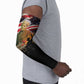 Harriet Tubman Arm Sleeves American Flag Background Underground Railroad Quote Powerful Civil Rights - African Pride