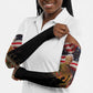 Harriet Tubman Arm Sleeves American Flag Background Underground Railroad Quote Powerful Civil Rights - African Pride