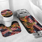 Harriet Tubman Bathroom Set American Flag Background Underground Railroad Quote Powerful Civil Rights - African Pride