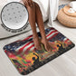 Harriet Tubman Bathroom Set American Flag Background Underground Railroad Quote Powerful Civil Rights - African Pride