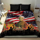 Harriet Tubman Bedding Set American Flag Background Underground Railroad Quote Powerful Civil Rights - African Pride