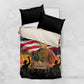Harriet Tubman Bedding Set American Flag Background Underground Railroad Quote Powerful Civil Rights - African Pride