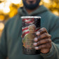Harriet Tubman 4 in 1 Can Cooler Tumbler American Flag Background Underground Railroad Quote Powerful Civil Rights - African Pride