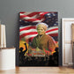 Harriet Tubman Canvas Wall Art American Flag Background Underground Railroad Quote Powerful Civil Rights - African Pride