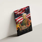 Harriet Tubman Canvas Wall Art American Flag Background Underground Railroad Quote Powerful Civil Rights - African Pride