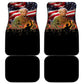 Harriet Tubman Car Mats American Flag Background Underground Railroad Quote Powerful Civil Rights - African Pride