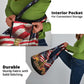 Harriet Tubman Grocery Bag American Flag Background Underground Railroad Quote Powerful Civil Rights - African Pride