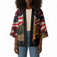 Harriet Tubman Kimono American Flag Background Underground Railroad Quote Powerful Civil Rights - African Pride