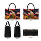 Harriet Tubman Leather Bag American Flag Background Underground Railroad Quote Powerful Civil Rights - African Pride