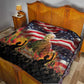 Harriet Tubman Quilt American Flag Background Underground Railroad Quote Powerful Civil Rights - African Pride