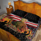 Harriet Tubman Quilt Bed Set American Flag Background Underground Railroad Quote Powerful Civil Rights - African Pride
