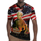 Harriet Tubman Rugby Jersey American Flag Background Underground Railroad Quote Powerful Civil Rights TS04